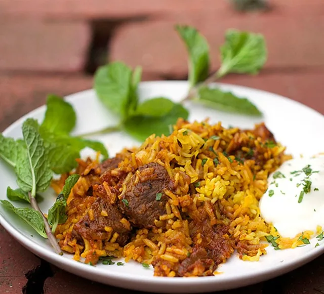 Lamm Biryani
